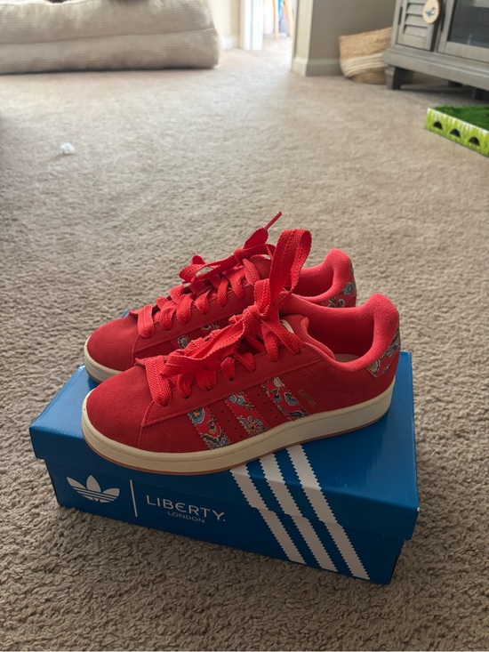 adidas Shoes - adidas Women's Red Suede Sneaker 

Campus 00s X Liberty London Shoes